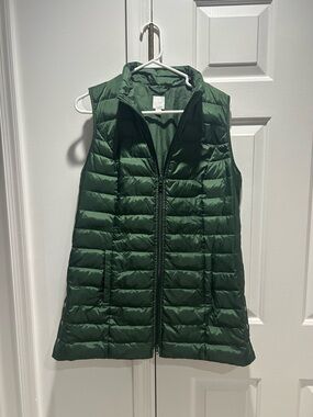 J. Jill Olive Green Down Vest